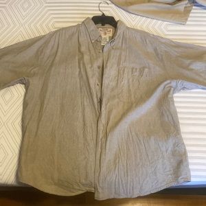 Wrangle Rugged Wear Button Up Work Shirt